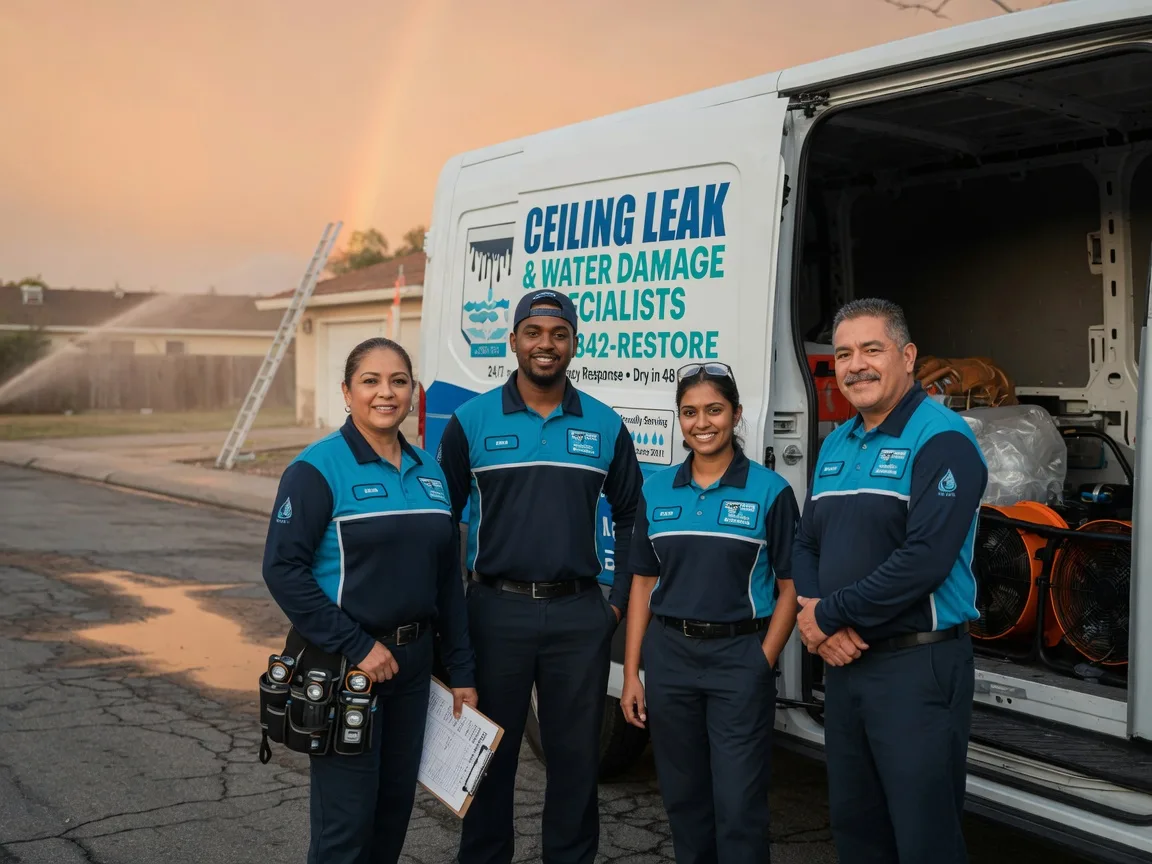 Ceiling Leak Cleanup company in Dime Box, TX
